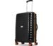 Aristocrat Altitude 8-Wheel Medium Size Hard Case Trolley Bag, Black