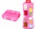 Solitude Pill Box with 10 Compartments | Medicine Box for Travel, Small Portable Pill Organizer | Tablet Box for Medicine, Vitamins & Supplements (Pink)