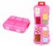 Solitude Pill Box with 10 Compartments | Medicine Box for Travel, Small Portable Pill Organizer | Tablet Box for Medicine, Vitamins & Supplements (Pink)