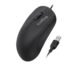 FINGERS UltraHit Wired Mouse (Plug-n-Play Setup, Precise Optical Tracking)