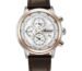 Titan Octane Quartz Chronograph with Date Silver Dial Brown Leather Strap Watch for Men - NT90086KL02
