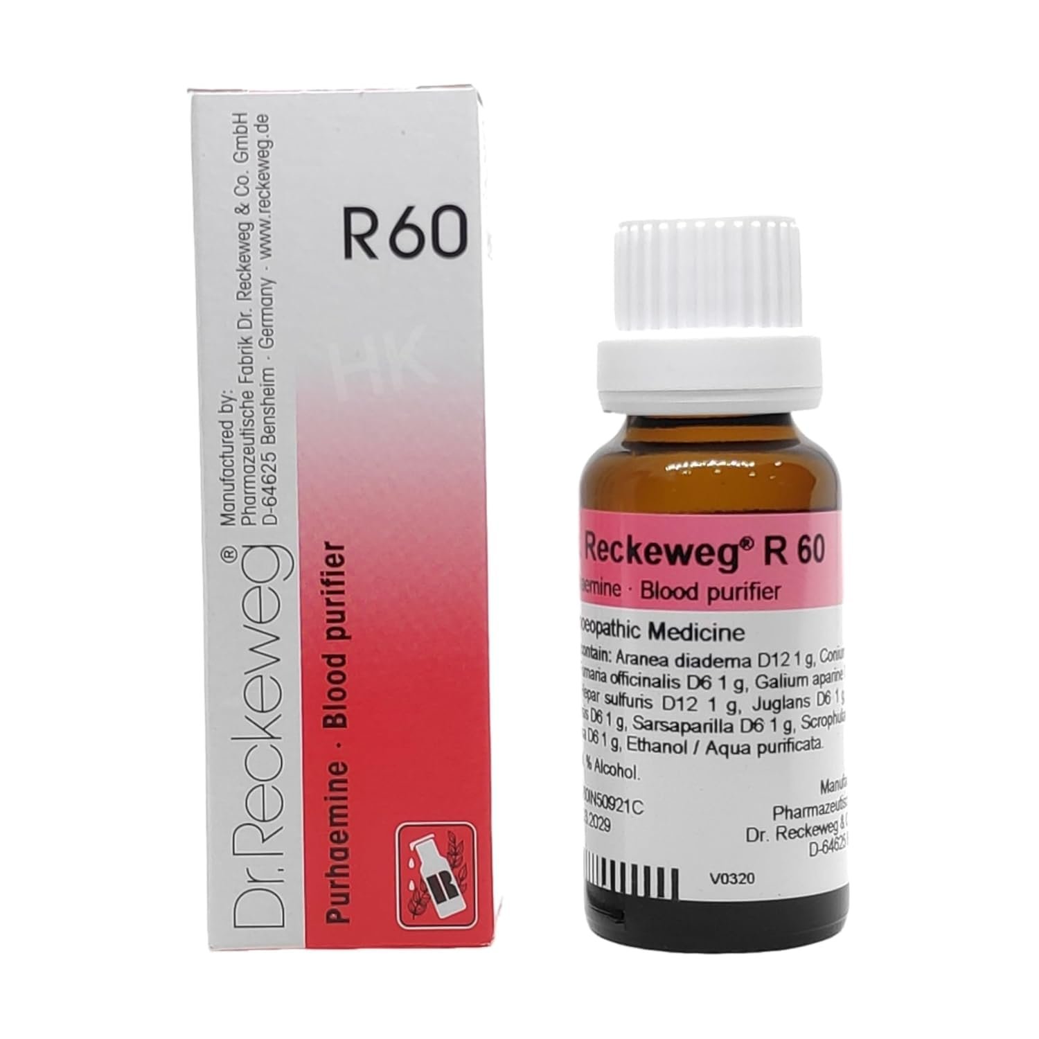 Dr. Reckeweg R60 Drops 22ml | Pack of 1