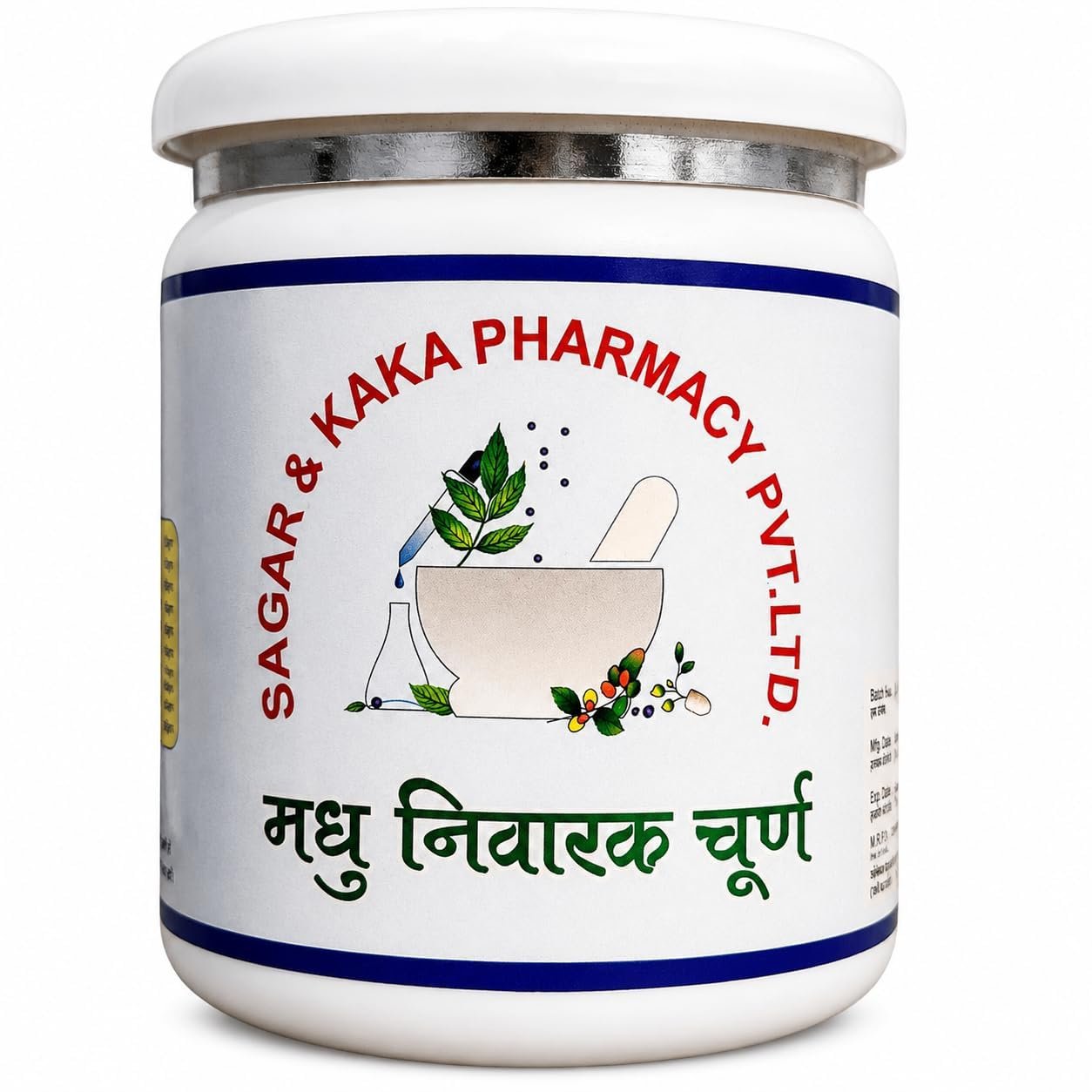 Madhu Nivarak Churan,Sugar control powder 100% Ayurvedic, Natural Ingredients, Daily Wellness Support, Powder Form, Madhu Nivarak Churan (1X Blue) By Sagar & Kaka Pharmacy Pvt. Ltd. 【 ORIGINAL VERIFIED 】