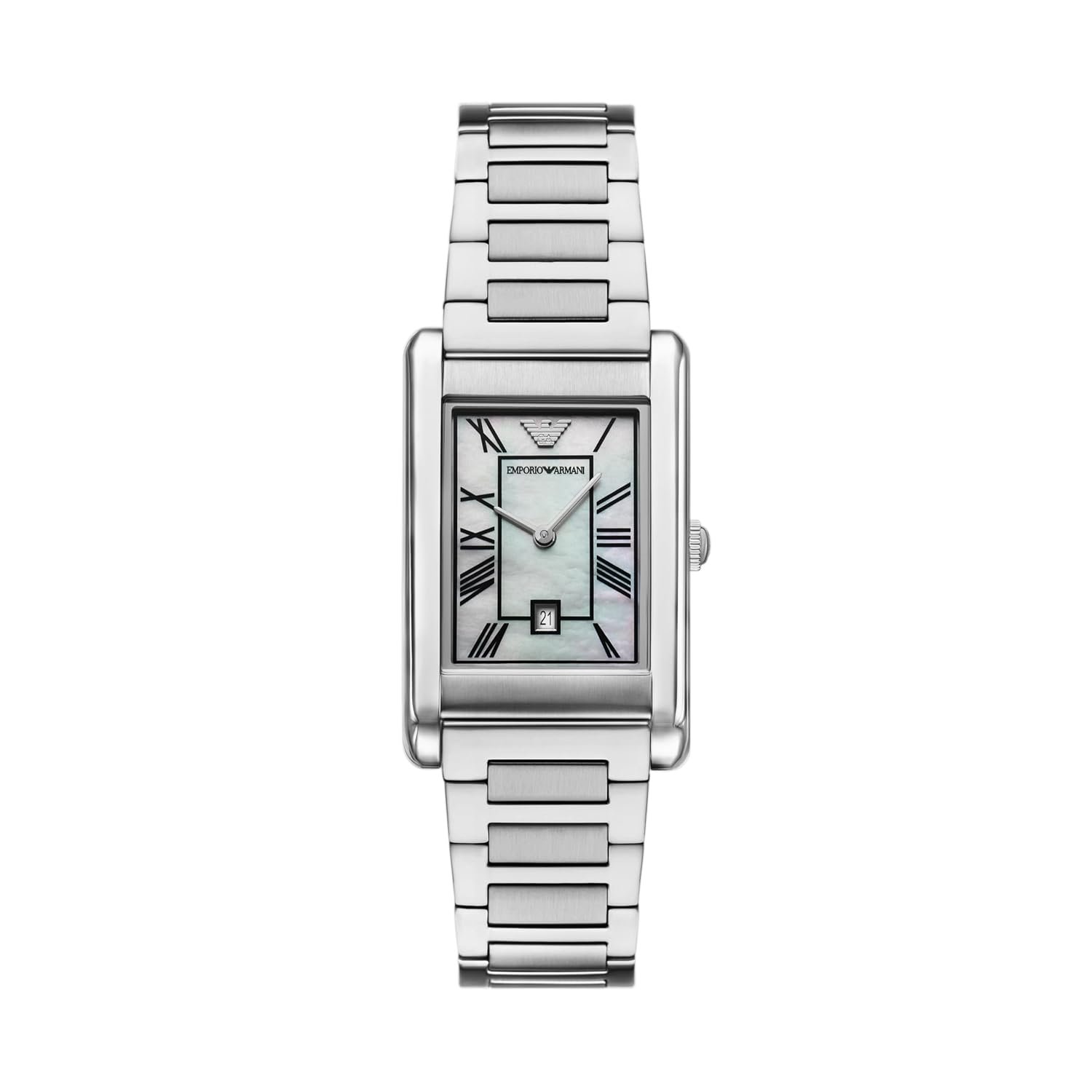 Emporio Armani Silver Quartz Stainless Steel Watch AR11664