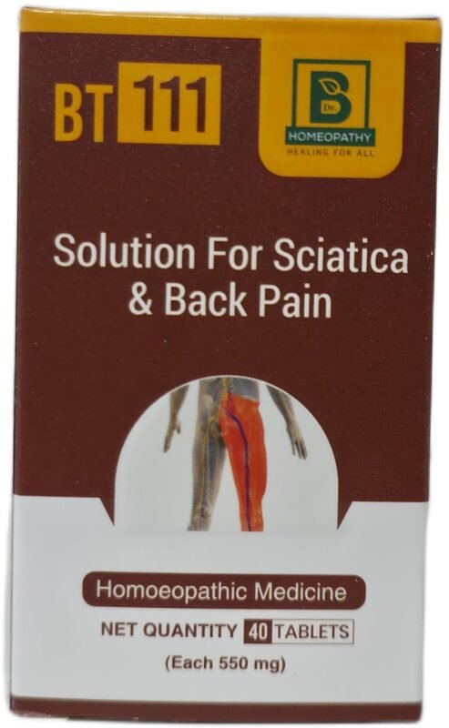 Burnett BT-111(SCIATICA & BACK PAIN) Tablets 40 Units