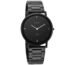 EDGE Titan Quartz Analog Black Dial Black Stainless Steel Strap Watch for Men - NT1595NM01