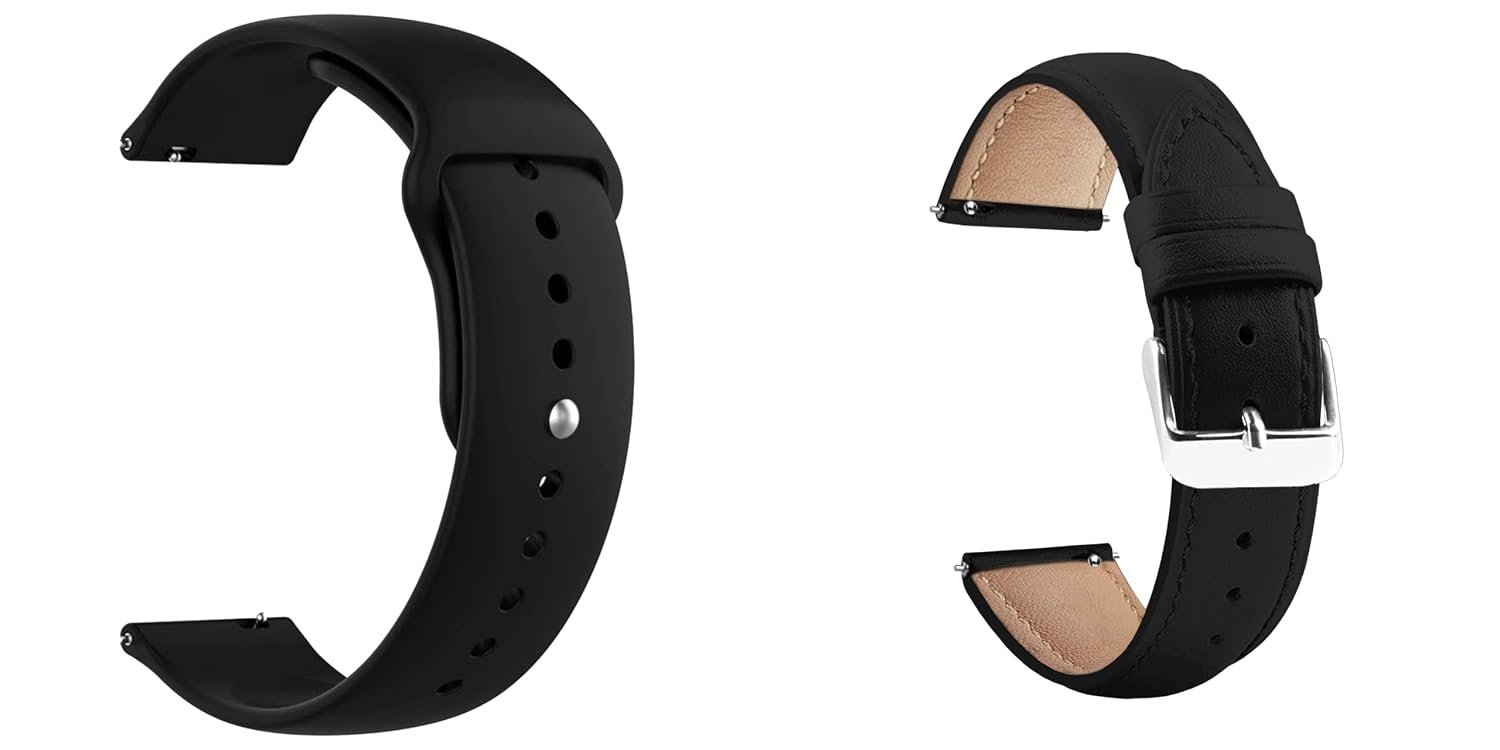 ACM Watch Strap 22mm compatible with Reebok Activefit 1.0 Smartwatch