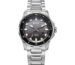 Titan Zero Hour Diver's 100m Analog with Black Dial Silver Stainless Steel Strap Watch for Men - 10067KM01