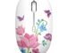 TENMOS M101 Wireless Mouse Cute Silent Mini Mice with Nano USB Receiver,2.4Ghz Optical Travel Mouse,3 Buttons,1600 DPI for Notebook, PC, Laptop, Computer, Macbook (butterfly)