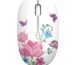 TENMOS M101 Wireless Mouse Cute Silent Mini Mice with Nano USB Receiver,2.4Ghz Optical Travel Mouse,3 Buttons,1600 DPI for Notebook, PC, Laptop, Computer, Macbook (butterfly)