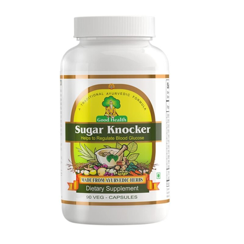 Plant-Based Ancient Ayurvedic Formula for Blood Sugar Support| Dietary Supplement for Daily Blood Sugar Support | 90 Veg Capsules - Pack of 1