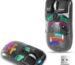 Tobo Wireless Mouse Tri-Mode 2.4GHz/BT5.0/BT5.0Bluetooth Silent Rechargeable Mouse with USB Receiver and Type-C Adapter Mouse for Laptop,PC,MacBook,Chromebook,iPad,Tablet