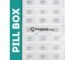 PharmEasy 7 Day Weekly Pill Box, Durable Medicine Organizer Box with Extra Large Compartments and BPA Free Material for Moisture Free Storage, Portable and Travel Friendly - Clear Box