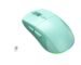 LeadsaiL Rechargeable Bluetooth Wireless Mouse, Dual Mode (Bluetooth + 2.4G USB) Computer Mouse with Side Buttons, Adjustable DPI 800-4000, Compatible with MacBook, Windows Computers/Laptop-Mint