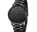 NIBOSI Men's Watches Analog Minimalist Black Dial Watch for Man Business Chronograph Casual Watches Stainless Steel Strap Date