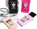 Multicolour Silicone Mobile Phone Pouch Neck Strap | Waterproof Mini Shoulder Bag for Mobile, Cash, Cards & Keys Cute Cartoon Crossbody Mobile Cover Bag for Women & Girls (Pack of 1)