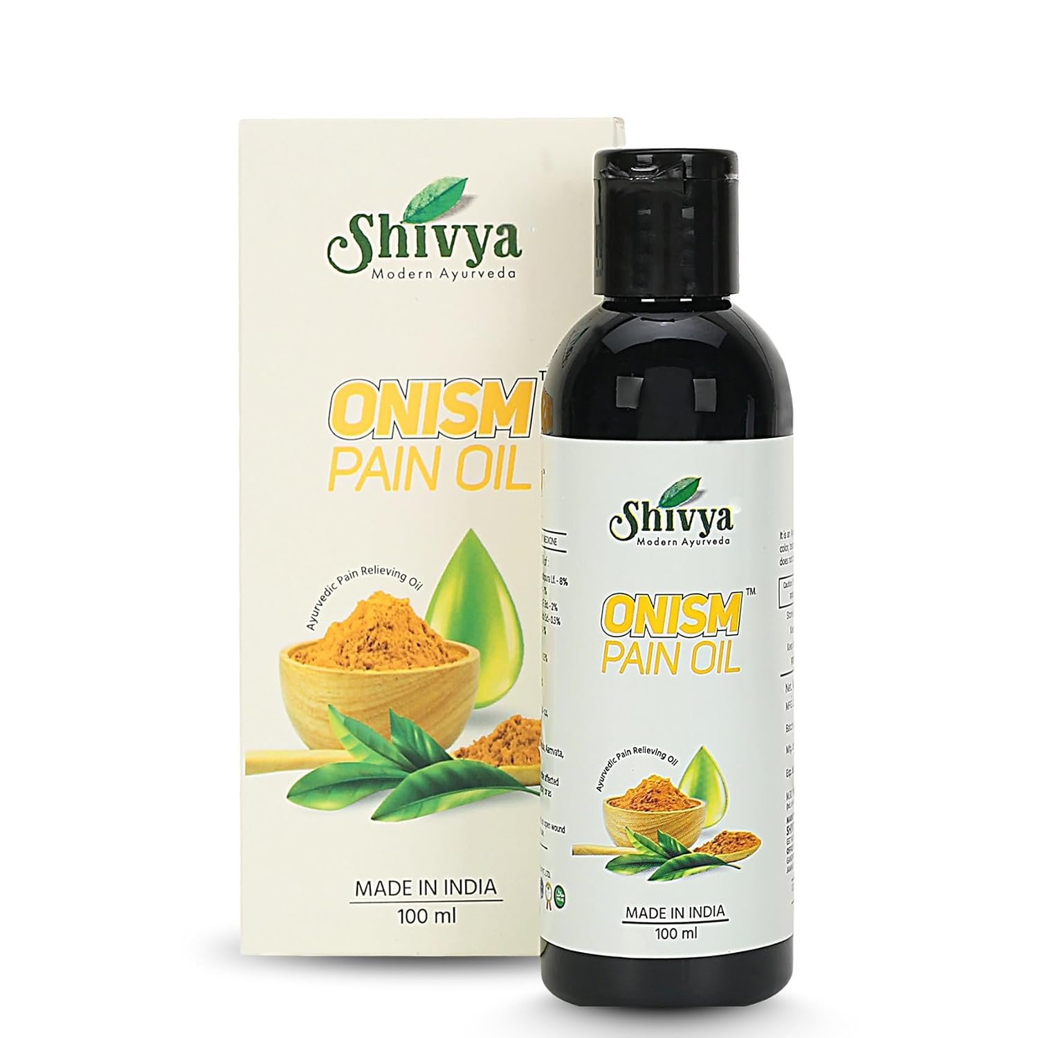 Modern Ayurvedic Pain Relief Herbal Oil For Joint Pain, Muscle Ache and Body Pain 100 ml (pack of 1)