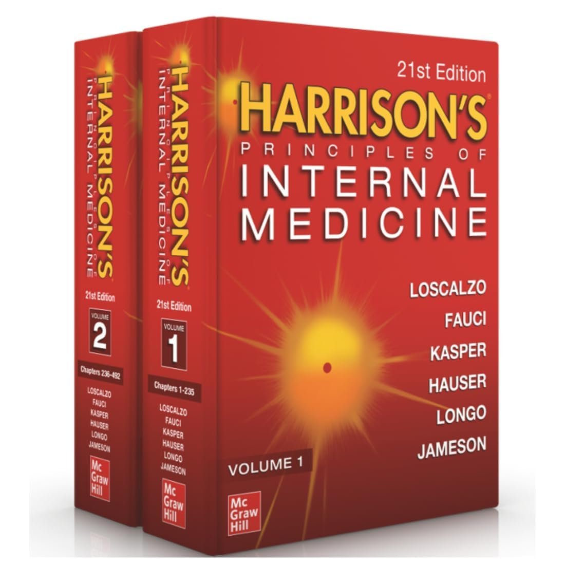 HARRISON'S PRINCIPLES OF INTERNAL MEDICINE – 2 VOLUMES || 21st EDITION (Set of 2 Books)