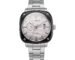Titan Vintage Concealed Automatic Analog with White Dial Silver Stainless Steel Strap Watch for Men - 90225KM01