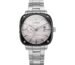 Titan Vintage Concealed Automatic Analog with White Dial Silver Stainless Steel Strap Watch for Men - 90225KM01