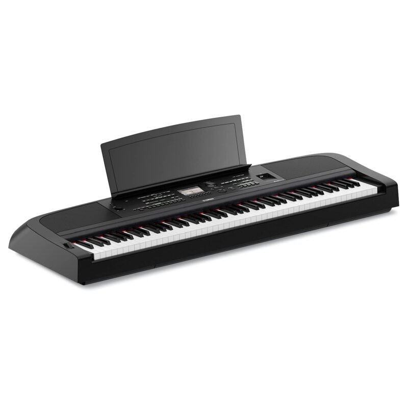 Yamaha DGX-670 Digital Piano – Black Finish, 88 Weighted Keys, Built-in Speakers, USB Connectivity, Advanced Voices & Styles, Ideal for Beginners, Students & Performers