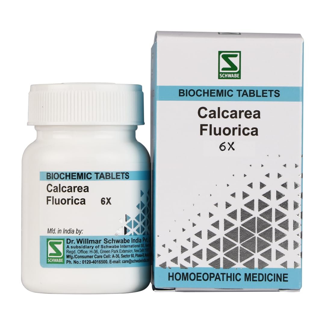 Dr. Willmar Schwabe Calcarea Fluorica Biochemic Tablet6X (25 GM)