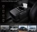 Car Armrest Cushion,5-in-1 Center Console Cover with 2 Storage Bags Cup Holder, Tissue Box Slot, Phone Slot for Sedans, Car Accessories Interior Organizers (Black)