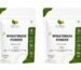 Certified Organic Wheatgrass Powder - Non-GMO, Vegan | Superfood Detoxification, Blood Sugar Regulation & Skin Health for A, C, E, vitamins etc (Pack of 2, 100 gm Each Package)