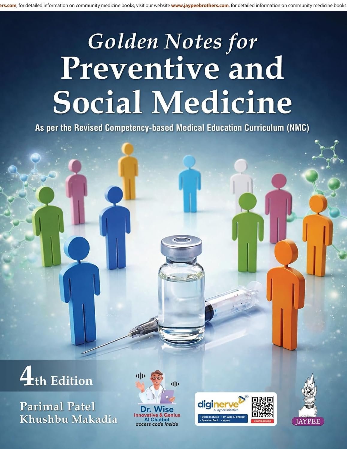 Golden Notes for Preventive and Social Medicine, 4/E for MBBS, MD/DNB (PSM) & NEET PG Exam | High-Yield Quick Revision: Case-Based Discussions, Viva Voce, Spots and 85+ Term Comparisons: 1