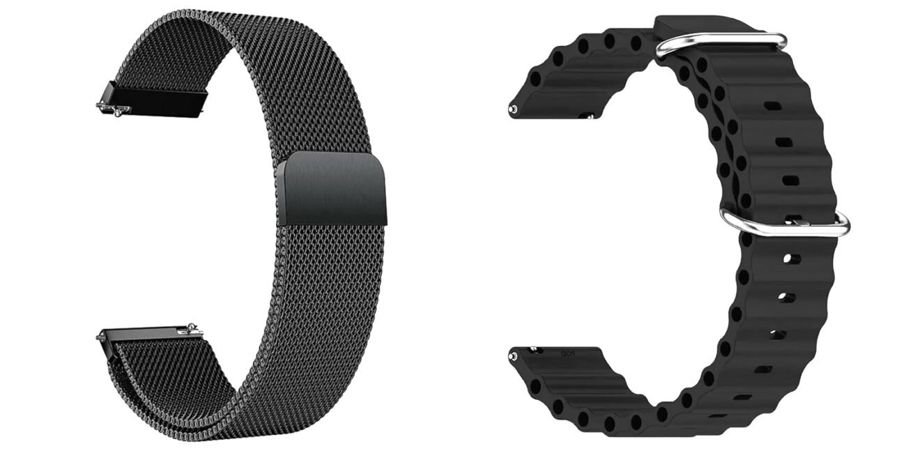 ACM Watch Strap 22mm compatible with Reebok Activefit 1.0 Smartwatch
