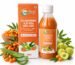 Nutriorg Sea Buckthorn Aloe Vera Amla Juice, 250ml | Rich in Vitamin C, Omega 3-6-7-9 & Antioxidants | Immunity, Gut Health & Skin Glow | No Added Sugar | Ayurvedic Herbal Wellness Drink