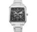 Titan Automatics Anthracite Dial Stainless Steel Strap for Men-NS90162SM01