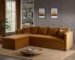 Phantom Fabric Sectional Sofa (Mocha, 6 Seater - LHS)
