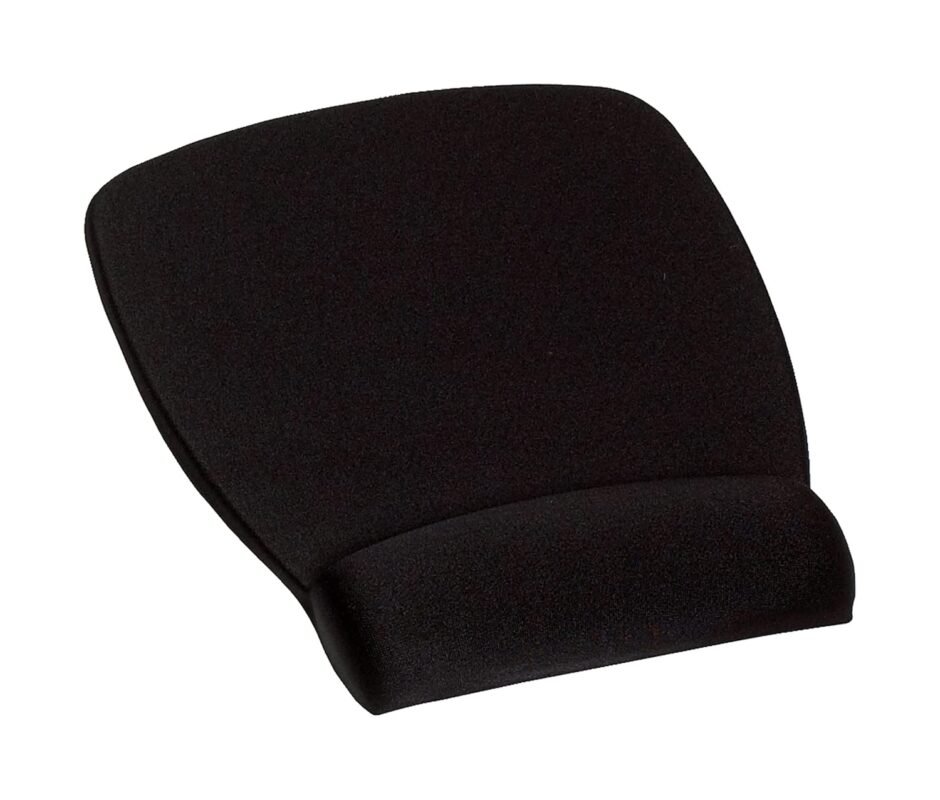 3M MW209MB Mouse Pad with Wrist Rest (Black)