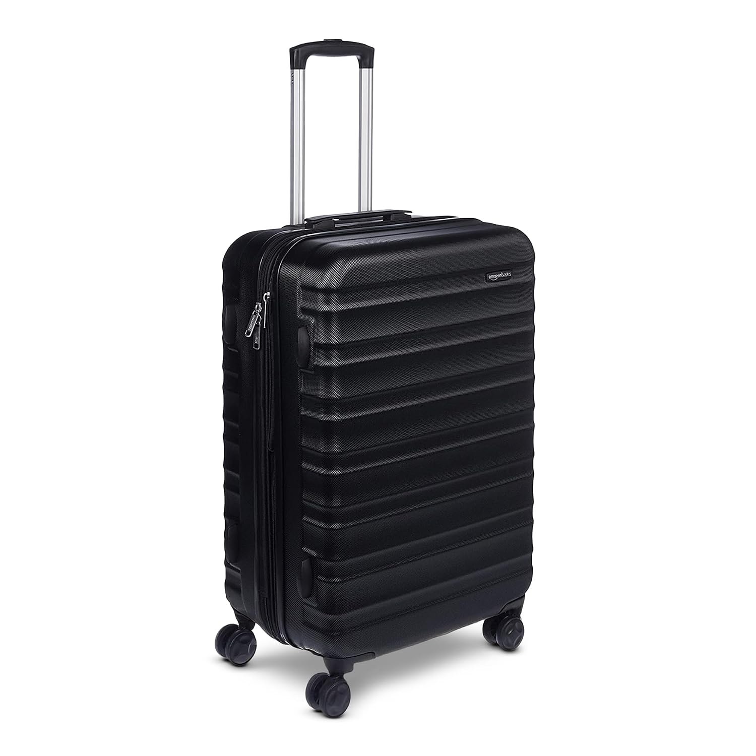 AmazonBasics 68 cm Black Hardsided Check-In Trolley