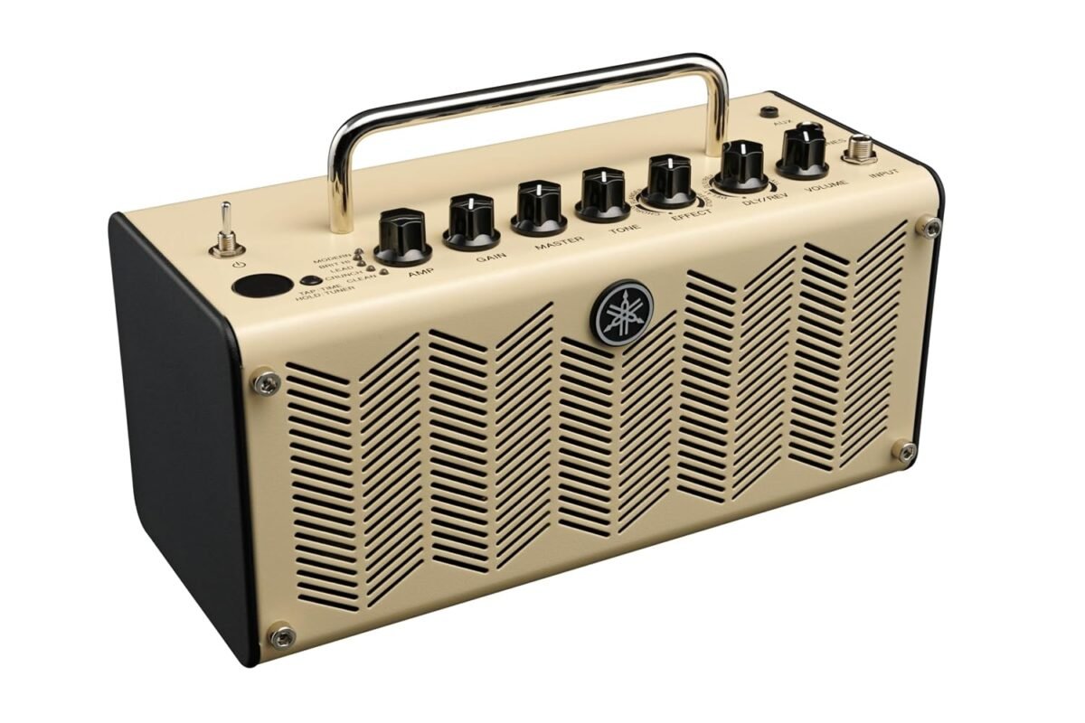 YAMAHA THR5//IN 10W Desktop Guitar Amplifier, Virtual Tube Amp, Built-in Effects, USB Recording Interface, Stereo Speakers, Compact Practice Amp for Electric Guitar