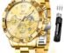 OLEVS Watch for Man Original Big Dial Analog Quartz Waterproof Mens Watches