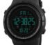 Shocknshop Outdoor Digital Sports Multi Functional Black Dial Watch for Men Boys