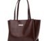 Carrylux Large Capacity Croco Pattern Tote Bags For Womens Big Purses And Handbags Ladies Big Shoulder Bag