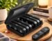 NORZIN 7 Day Weekly Pill Box, Durable Medicine Organizer Box with Extra Large Multicoloured Compartments and BPA Free Material for Moisture Free Storage - Portable Tablet organiser.