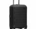 Traveler's Choice Indestructible Polypropylene Hardshell Expandable Spinner Luggage, Black