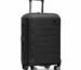 Traveler's Choice Indestructible Polypropylene Hardshell Expandable Spinner Luggage, Black