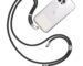 TBOC Cell Phone Lanyard - Adjustable Length Phone Lanyard - Neck Phone Holder - Phone Strap Crossbody - White Ice Pad