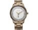 Titan Regalia Opulent Quartz Analog with Day & Date Two Toned Silver & White Dial Metallic Taupe Metal Strap Watch for Men - NT1875QM01