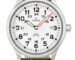 RATIO Field Watch Sapphire Crystal Nylon Strap Easy Reader Casual Watch Japanese Quartz 100m Water Resistant Military Watch for Men