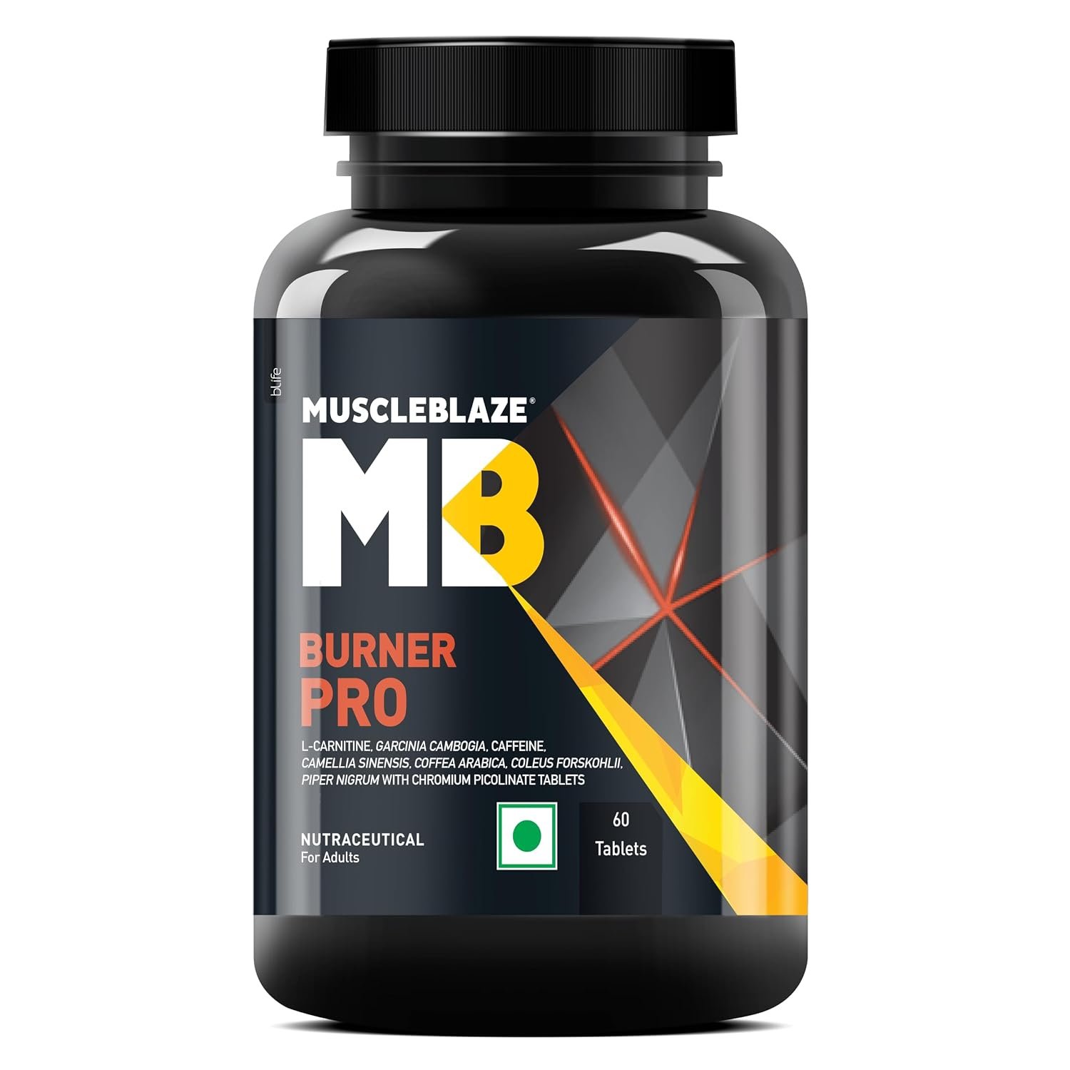 MuscleBlaze MB-Burner PRO, 60 Tablets