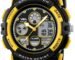 V2A Nova Pro Kids Watch for Boys Age 8–14 | 44mm Analog Digital Sports Watch | Alarm Stopwatch Backlight | TPU Strap | 30M Water Resistant | School & Birthday Gift | Gift for Boy