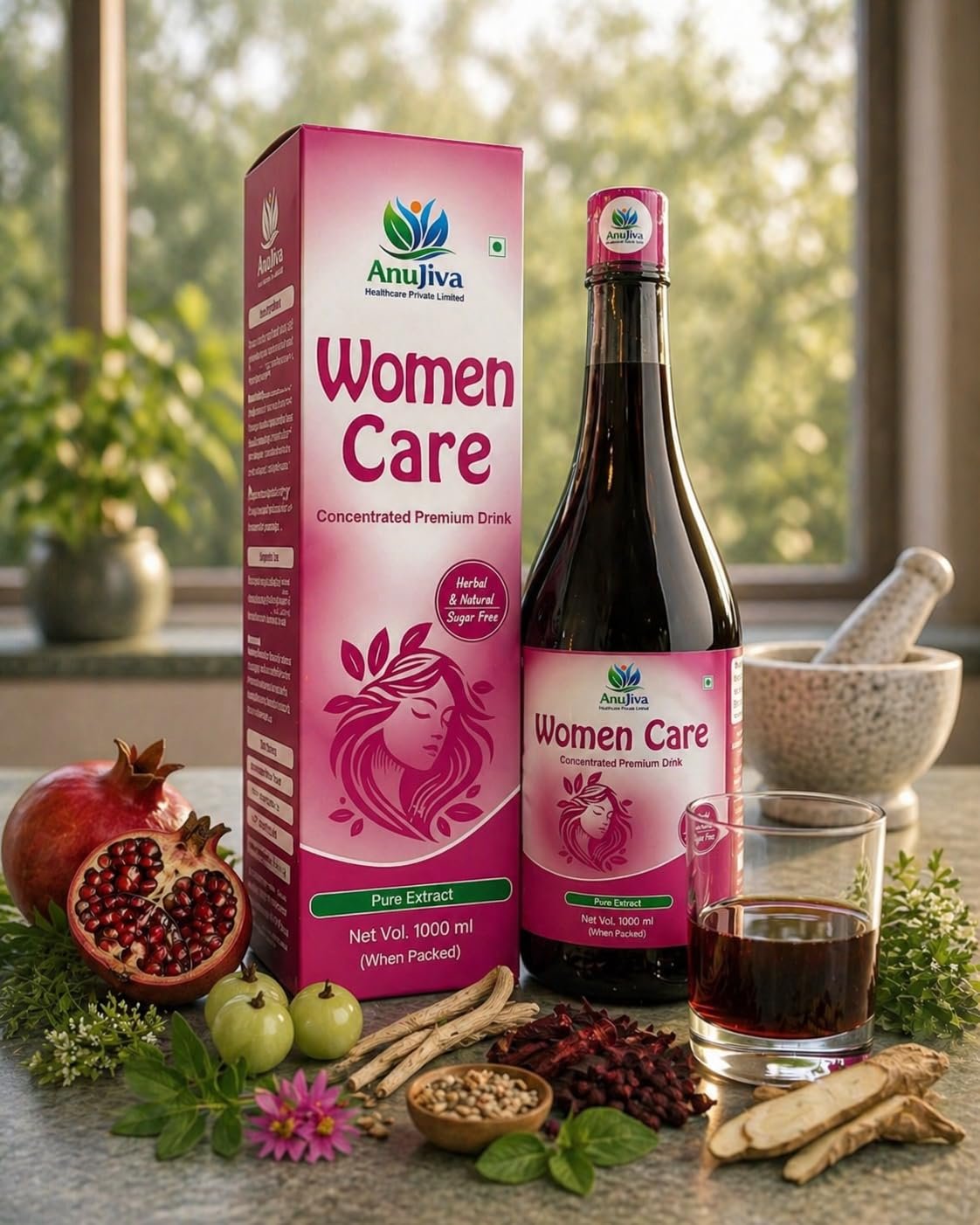 Anujiva Women Care Concentrated Premium Drink