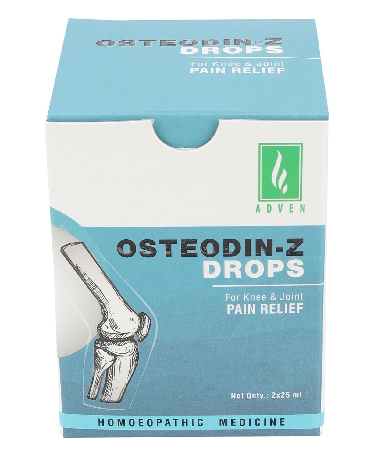 ADVEN - Osteodin Z Drops | Pain Relief | Knee pain | Joint & Muscle Pain | Natural Support for Inflammation & Stiffness | For flexible joint & pain free movment- (pack of 1)