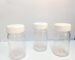 SHREE MAHA Pills Containers with White Flip Top Cap Multi-Functional - Portable Travel Pill Box, Medicine Container for Cutting Tablets, 50ml (Pack of 6)